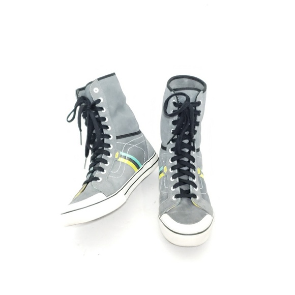 VANS Wellesley Womens High Top Sneakers Gray Sz 9 - Picture 5 of 8